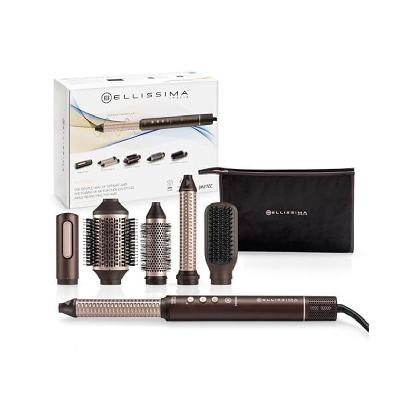 Bellissima Prodigy Ηλεκτρική Βούρτσα Μαλλιών Κεραμική για Ίσιωμα & Μπούκλες 1200W - Image 2