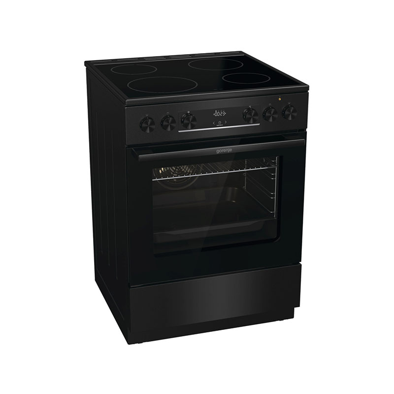 Gorenje GEC6C40BG Κουζίνα 71lt με Κεραμικές Εστίες (034076001)