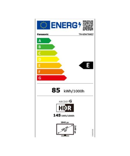 Alternative view of Panasonic TN-65W70AEZ Τηλεόραση Smart 65" 4K UHD LCD HDR (2024)