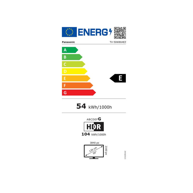 Panasonic TV-50W80AEZ Τηλεόραση Smart 50" 4K UHD QLED HDR (2024) - Image 4