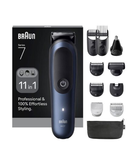 Braun Series 7 AIO7540 Σετ Επαναφορτιζόμενης Κουρευτικής Μηχανής