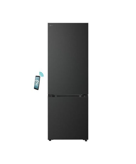 LG GBBW726DEV Ψυγειοκαταψύκτης 465lt Total NoFrost Μαύρος