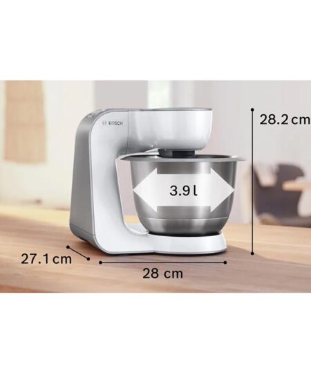 Alternative view of Bosch MUM58200 Κουζινομηχανή 1000W με Ανοξείδωτο Κάδο 3.9lt