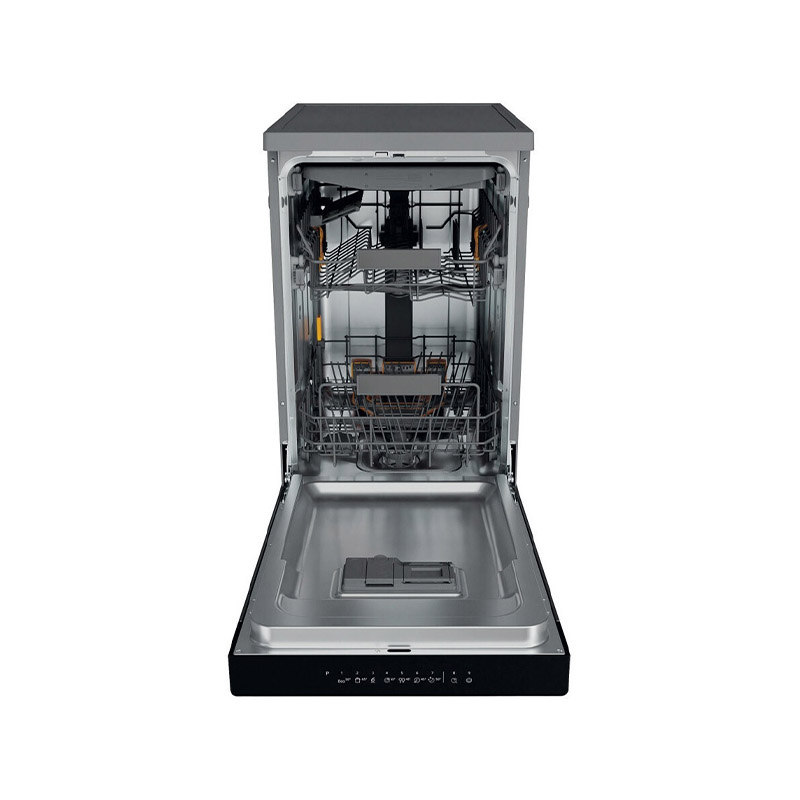 Whirlpool WH6FC11BS7A0X Ελεύθερο Πλυντήριο Πιάτων για 11 Σερβίτσια 45cm Inox - Image 2