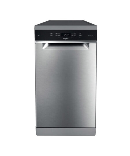 Whirlpool WH6FC11BS7A0X Ελεύθερο Πλυντήριο Πιάτων για 11 Σερβίτσια 45cm Inox