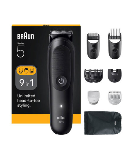 Braun All-in-One AIO5540 Επαναφορτιζόμενο Σετ Κουρευτικής Μηχανής