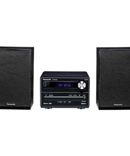 Panasonic SC-PM250EG-K Ηχοσύστημα Hi-Fi 2.0 20W με CD / Digital Media Player και Bluetooth Black