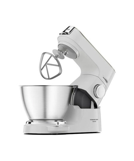 Alternative view of Kenwood Titanium Chef KVC65.001WH Κουζινομηχανή 1200W με Ανοξείδωτο Κάδο 5lt