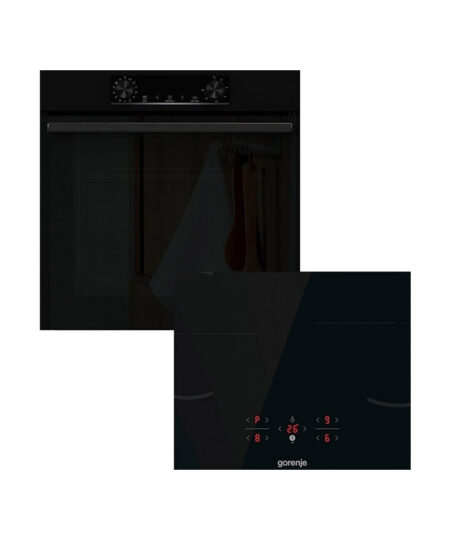 Gorenje BOP6737E02BK + GI601FMC Φούρνος Ηλεκτρικός Άνω Πάγκου 77lt με Επαγωγικές Εστίες