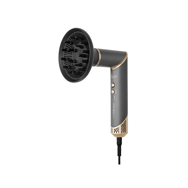 Izzy IZ-7212 Ηλεκτρική Βούρτσα Μαλλιών για Ίσιωμα & Μπούκλες με Αέρα 1500W - Image 3