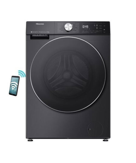 Hisense WF5S1045BB Πλυντήριο Ρούχων 10.5kg με Τεχνολογία Ατμού 1400 Στροφών