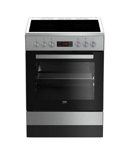 Beko FSM 67320 DXT Κουζίνα 65lt με Κεραμικές Εστίες Inox
