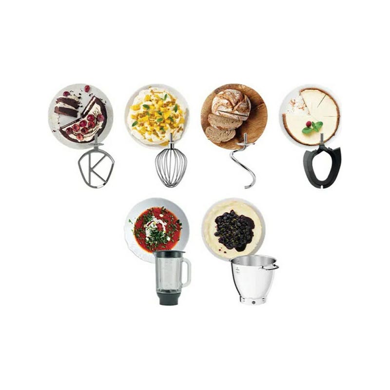 Kenwood Titanium Chef Patissier XL KWL90.124SI Κουζινομηχανή 1400W με Ανοξείδωτο Κάδο 7lt - Image 2