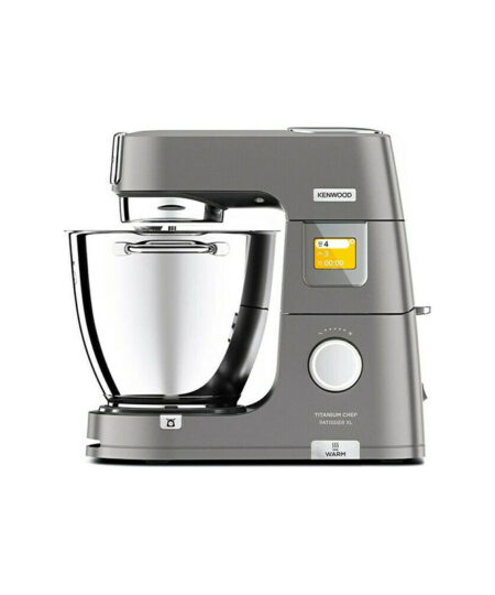 Kenwood Titanium Chef Patissier XL KWL90.124SI Κουζινομηχανή 1400W με Ανοξείδωτο Κάδο 7lt