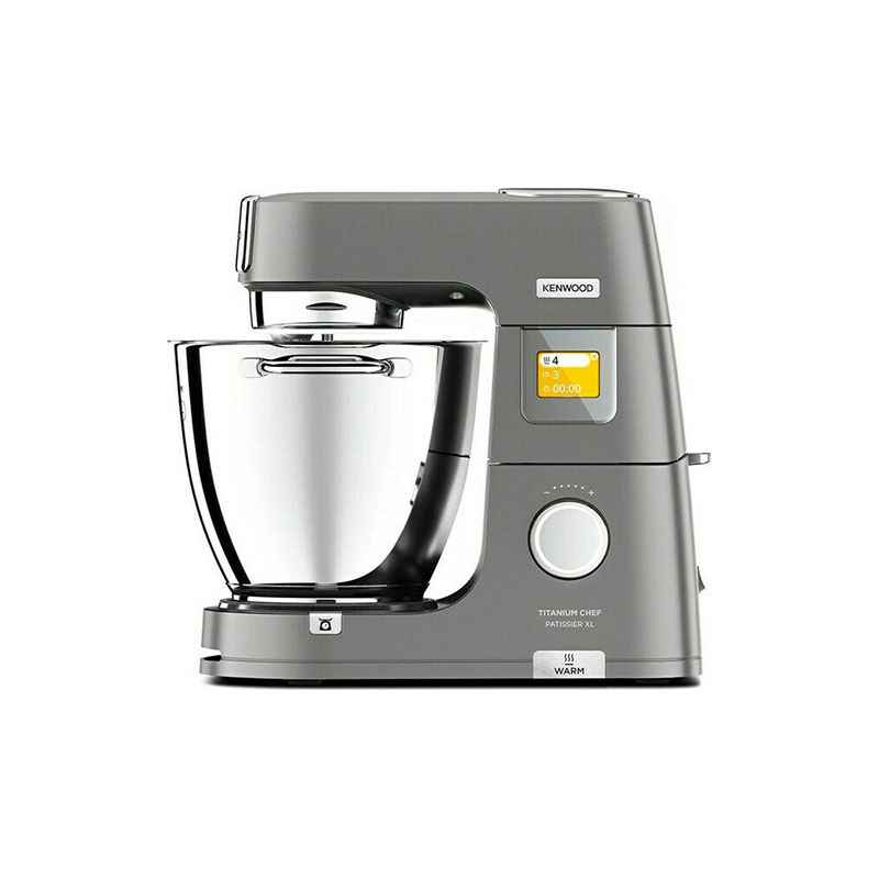 Kenwood Titanium Chef Patissier XL KWL90.124SI Κουζινομηχανή 1400W με Ανοξείδωτο Κάδο 7lt
