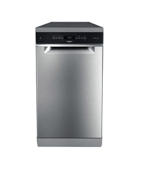 Whirlpool WH6FB10BS7A0X Ελεύθερο Πλυντήριο Πιάτων για 10 Σερβίτσια 45cm Inox