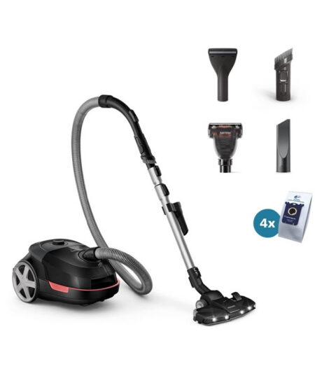 Alternative view of Philips XD6142/12 Ηλεκτρική Σκούπα 900W με Σακούλα 4lt