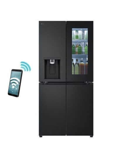 LG GMG860EPBE Ψυγείο Ντουλάπα 508lt Total NoFrost Μαύρο