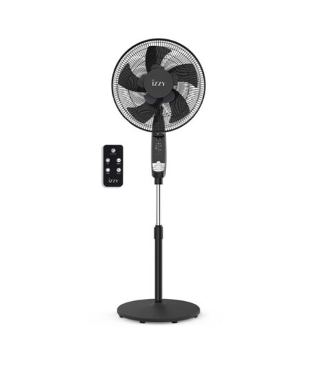 Izzy IZ-9033 Ανεμιστήρας Ορθοστάτης 70W Διαμέτρου 40cm με Τηλεχειριστήριο