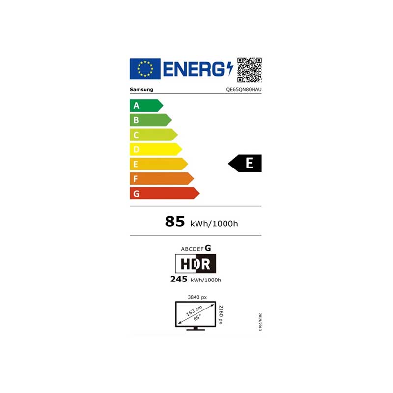 Samsung QE65QN80HAUXXH Τηλεόραση Smart 65" 4K UHD Mini LED HDR (2026) - Image 4