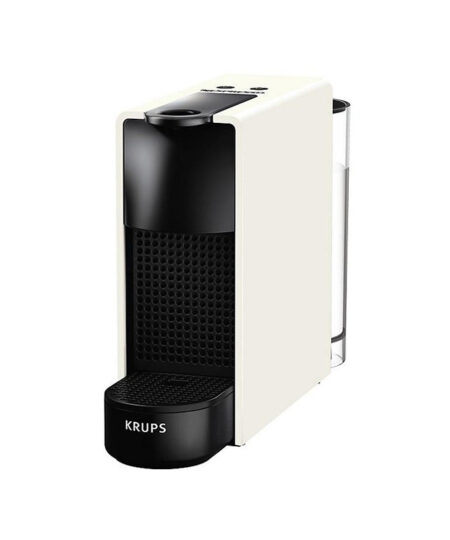 Krups Essenza Mini XN1101V Καφετιέρα για Κάψουλες Nespresso Πίεσης 19bar Λευκή