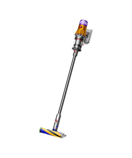 Dyson V12 Detect Slim Absolute Επαναφορτιζόμενη Σκούπα Stick & Χειρός 25.2V Nickel/Yellow (448884-01)