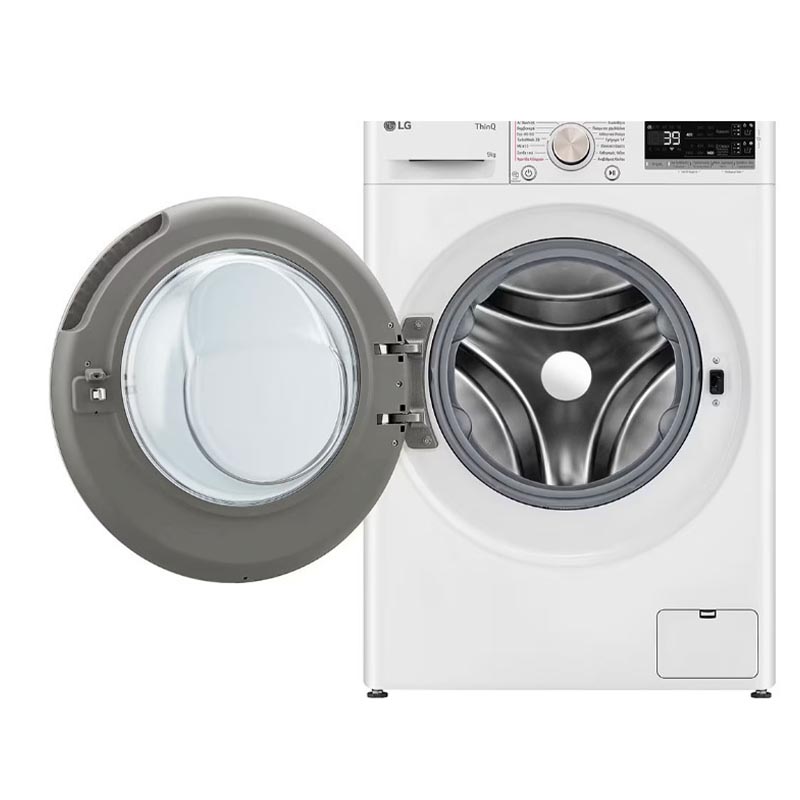 LG F4R7509TSWG Πλυντήριο Ρούχων 9kg με Τεχνολογία Ατμού 1400 Στροφών - Image 2