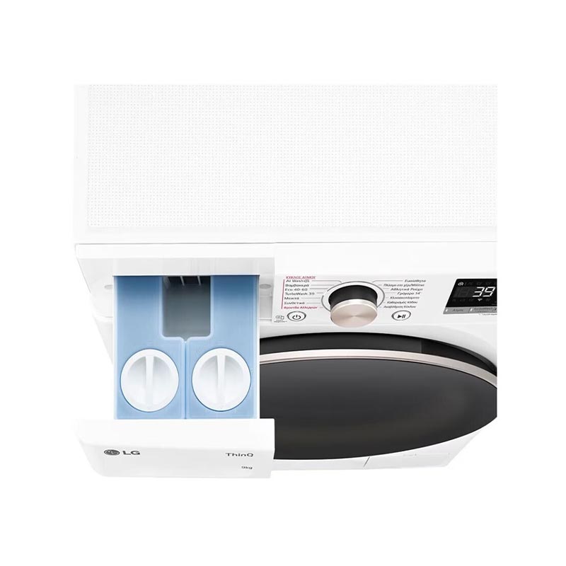 LG F4R7509TSWG Πλυντήριο Ρούχων 9kg με Τεχνολογία Ατμού 1400 Στροφών - Image 4