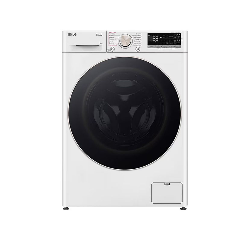 LG F4R7509TSWG Πλυντήριο Ρούχων 9kg με Τεχνολογία Ατμού 1400 Στροφών