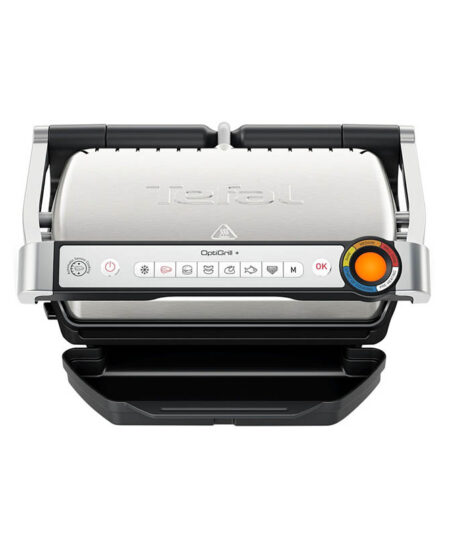 Tefal OptiGrill GC718D10 Τοστιέρα Γκριλιέρα με Αποσπώμενες Πλάκες 2000W Inox