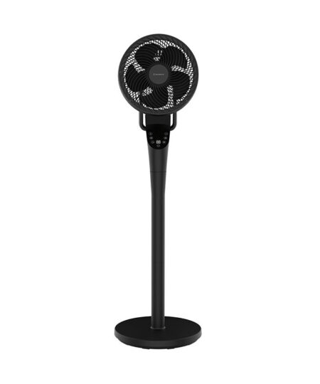 Morris MACI-10244 Ανεμιστήρας Ορθοστάτης 32W Διαμέτρου 25cm με Τηλεχειριστήριο Μαύρος
