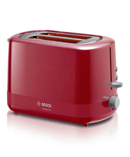 Bosch TAT3A114 Φρυγανιέρα 2 Θέσεων 800W Κόκκινη