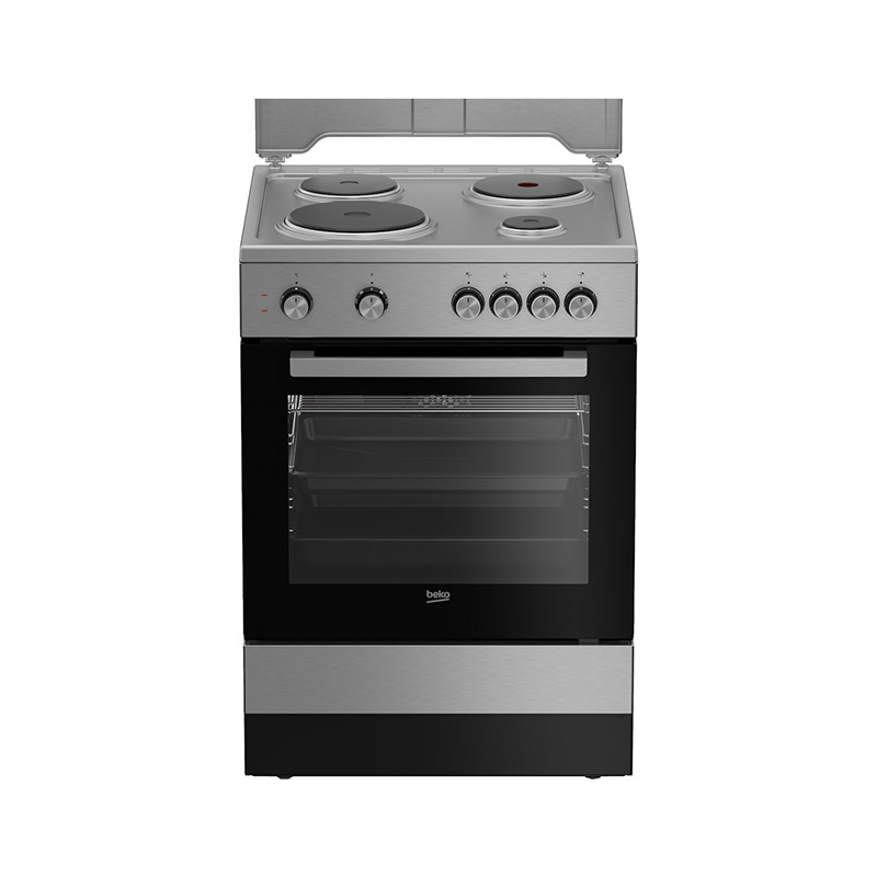 Beko FSM67020PSX Κουζίνα 72lt με Εμαγιέ Εστίες Inox