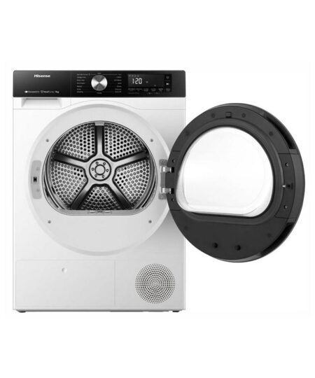 Alternative view of Hisense DH3S902BWCC Στεγνωτήριο 9kg με Αντλία Θερμότητας