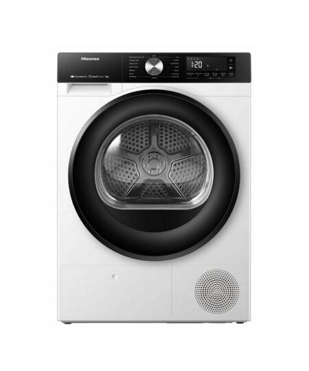 Hisense DH3S902BWCC Στεγνωτήριο 9kg με Αντλία Θερμότητας