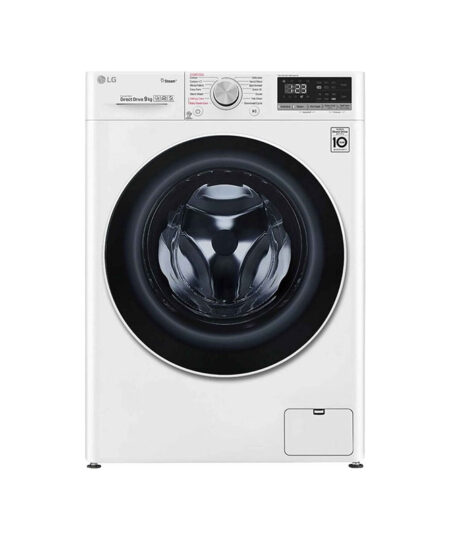 LG F4R5009TSWW Πλυντήριο Ρούχων 9kg με Τεχνολογία Ατμού 1400 Στροφών