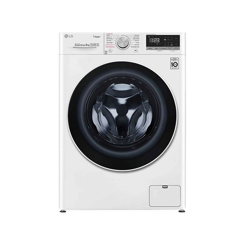 LG F4R5009TSWW Πλυντήριο Ρούχων 9kg με Τεχνολογία Ατμού 1400 Στροφών