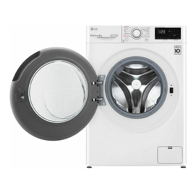 LG F4WV308S3E Πλυντήριο Ρούχων 8kg με Τεχνολογία Ατμού 1400 Στροφών - Image 2