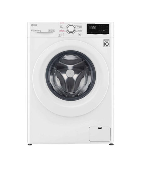 LG F4WV308S3E Πλυντήριο Ρούχων 8kg με Τεχνολογία Ατμού 1400 Στροφών