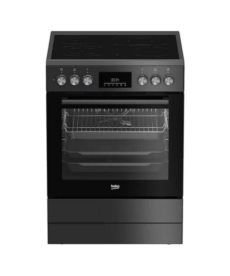 Beko FBM6730GA Κουζίνα 72lt με Κεραμικές Εστίες Μαύρη