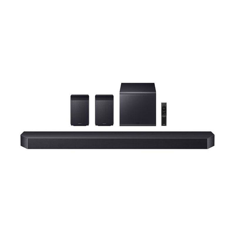 Samsung HW-Q930H/EN Soundbar 9.1.4 Bluetooth, HDMI και Wi-Fi 42W με Ασύρματο Subwoofer και Τηλεχειριστήριο