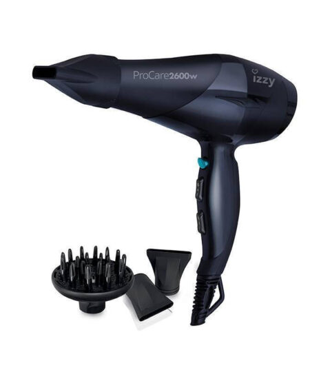 Izzy Procare 223025 Πιστολάκι Μαλλιών με Φυσούνα 2600W