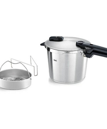 Fissler Vitaquick Premium Χύτρα Ταχύτητας 6lt με Καλάθι Ατμού (60241006070)