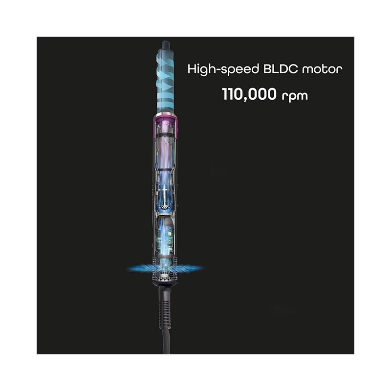 Rohnson AirGlow R-688 Κεραμική Ηλεκτρική Βούρτσα με Αέρα για Ίσιωμα και Μπούκλες 1400W - Image 5