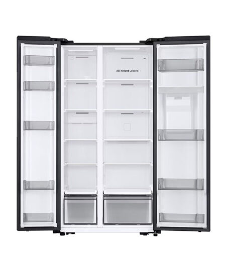 Alternative view of Samsung RS57DG410EB4EF Ψυγείο Ντουλάπα 578lt Total NoFrost Μαύρο