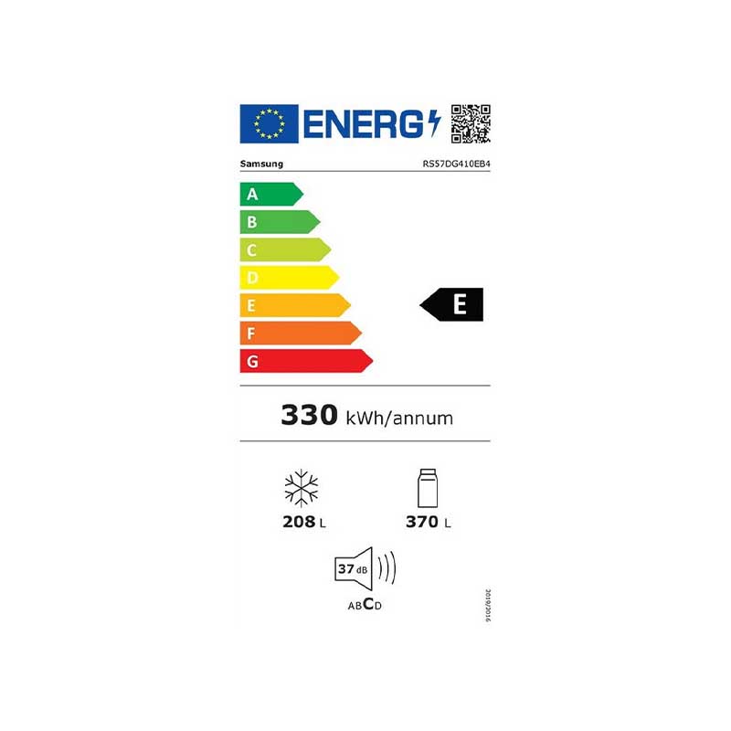 Samsung RS57DG410EB4EF Ψυγείο Ντουλάπα 578lt Total NoFrost Μαύρο - Image 4