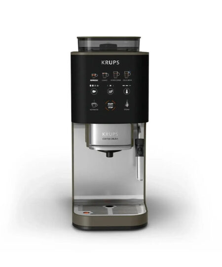 Krups SA403BE0 Αυτόματη Μηχανή Espresso 1450W Πίεσης 15bar με Μύλο Άλεσης