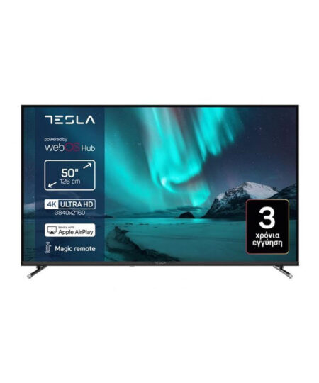 Tesla 50E655BUW Τηλεόραση Smart 50" 4K UHD LED HDR (2025)