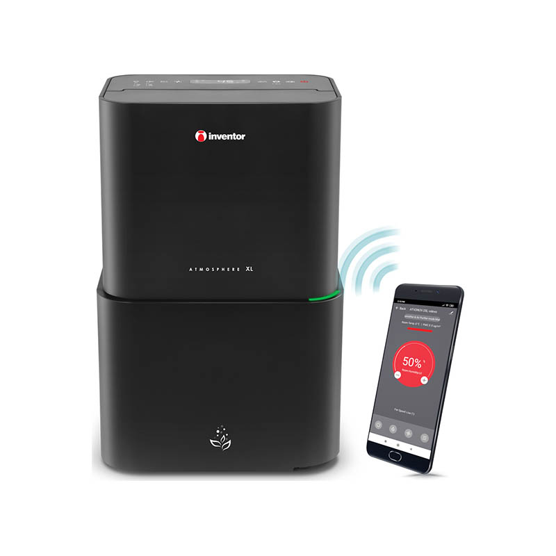 Inventor Atmosphere XL AT-IONUV-25L Αφυγραντήρας με Ιονιστή και Wi-Fi 25lt
