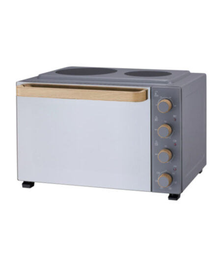 Bronxi BX-5033 Ηλεκτρικό Φουρνάκι 50lt με 2 Εστίες και Αέρα